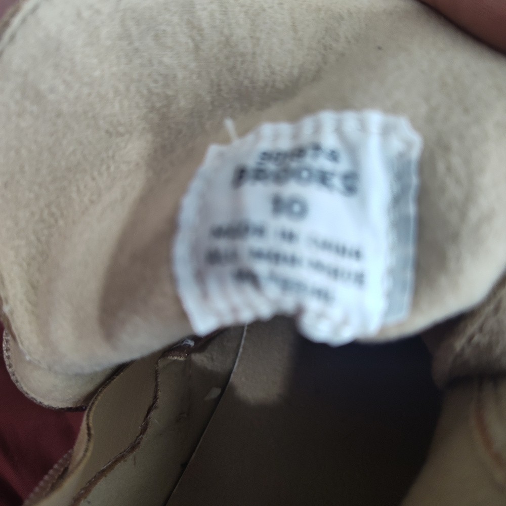 Brooks Women's Lace Up Tan Boots - Picture 10 of 10